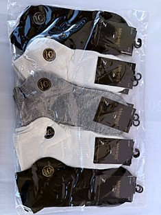 Носки мужские короткие АМ01 (10 шт в уп) 