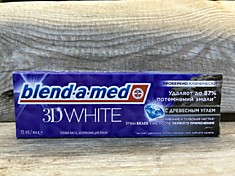 Зубная паста blend-a-med 3D WHITE 75ml