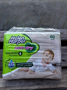 Памперс Helen Harper 6 (40шт)