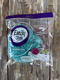 Мочалка Emily для тела шар (бант) 