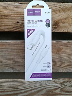 Кабель Hoco 60 W А USB-C to USB-C