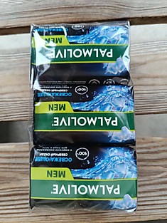 Туалетное кусковое мыло Palmolive men