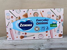 Салфетки в коробке (100шт) Zemma