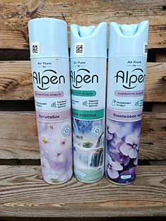 Освежитель воздуха Alpen 300 ml