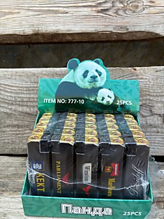 Зажигалка Панда 777-10 (25 шт)